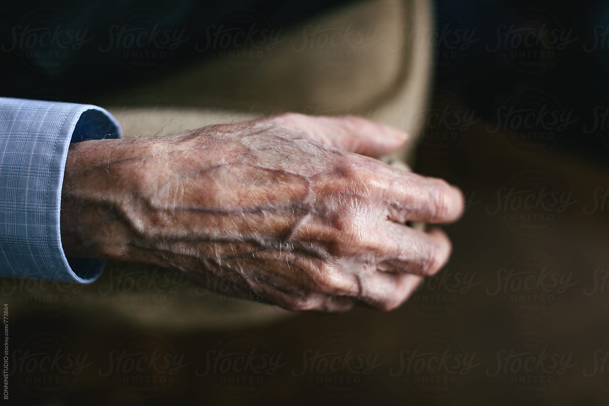 Hand Of An Elderly Man By Stocksy Contributor Bonninstudio Stocksy