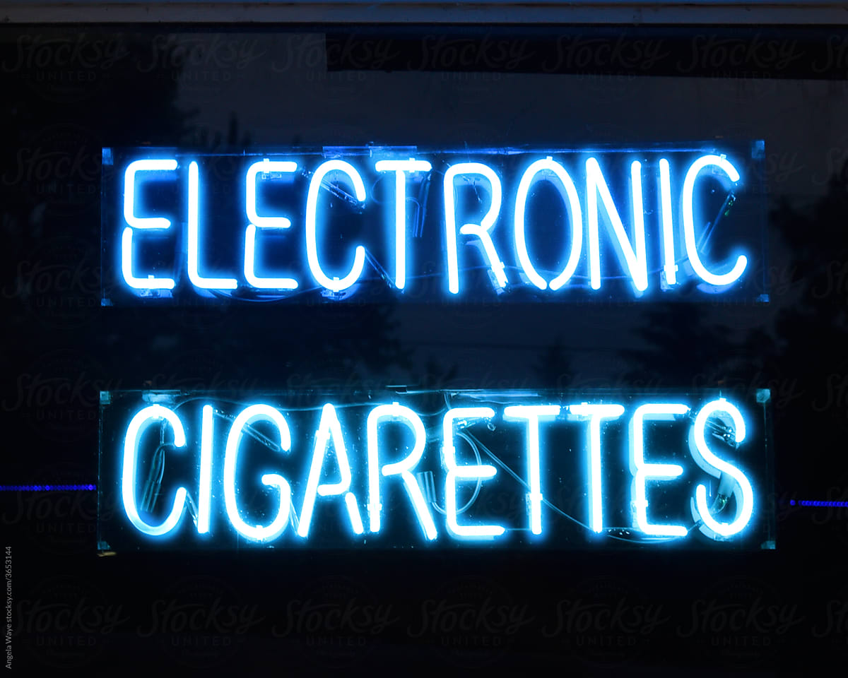 Electronic Cigarettes Store Sign