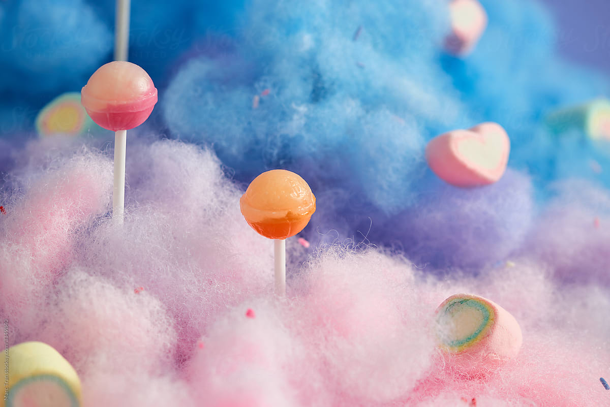 Sweet Pastel Candy World. by Stocksy Contributor Marc Tran - Stocksy