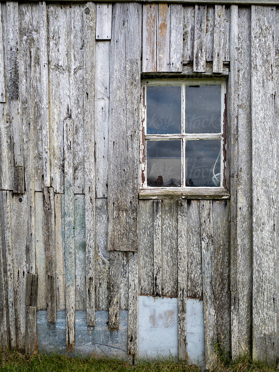Rustic workshop exterior