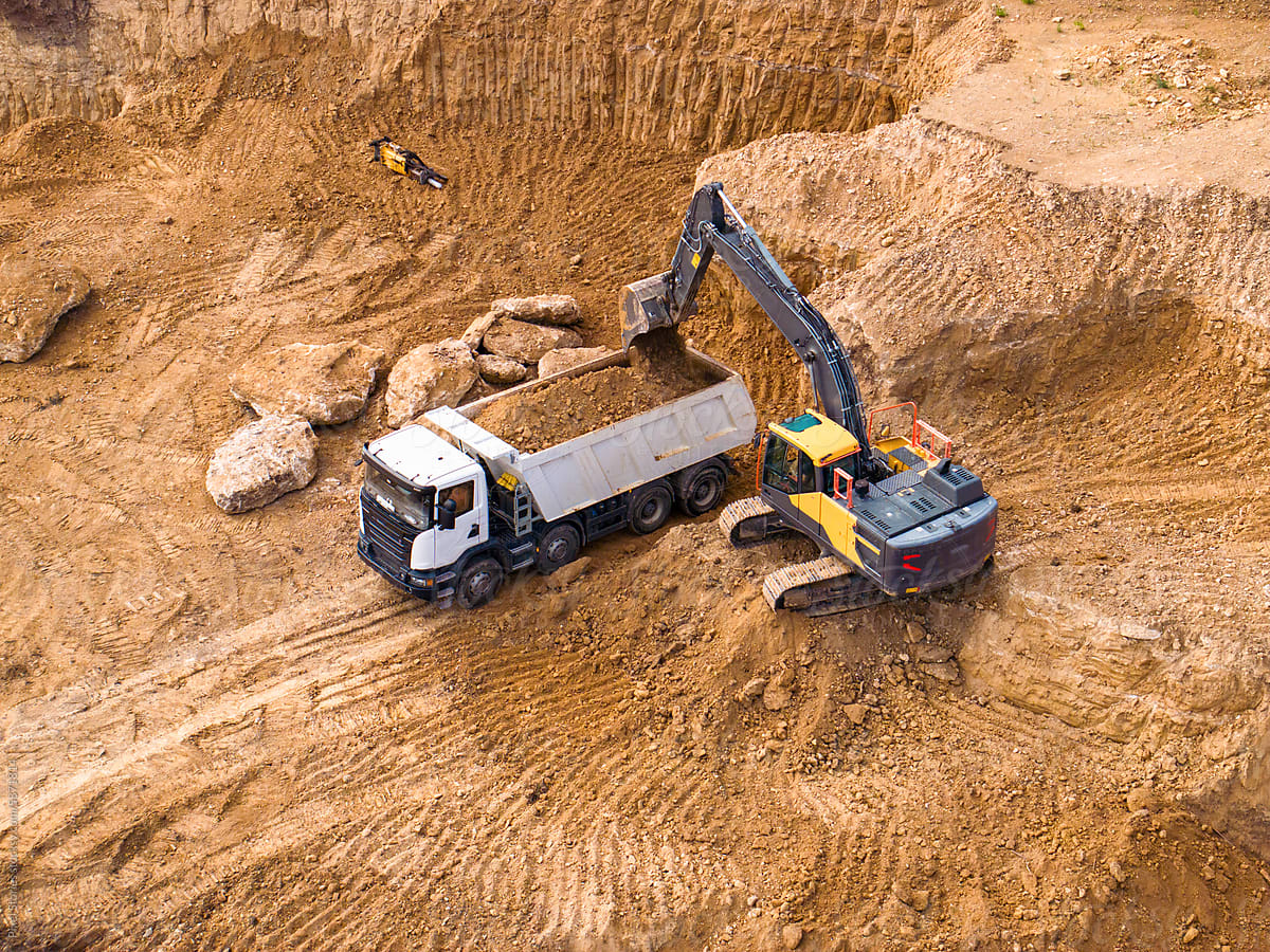 Land clearing excavation works