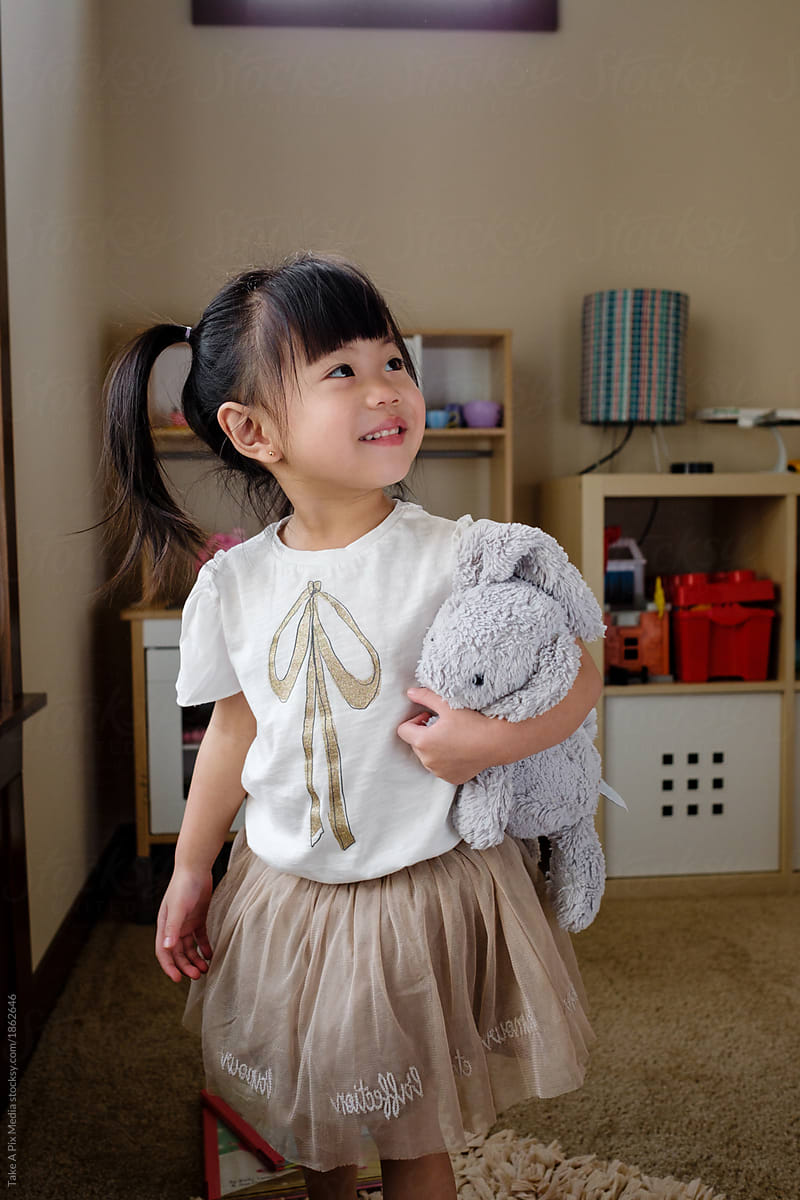 Asian Toddler Girl Spending Time At Home by Stocksy Contributor Take A  Pix Media - Stocksy