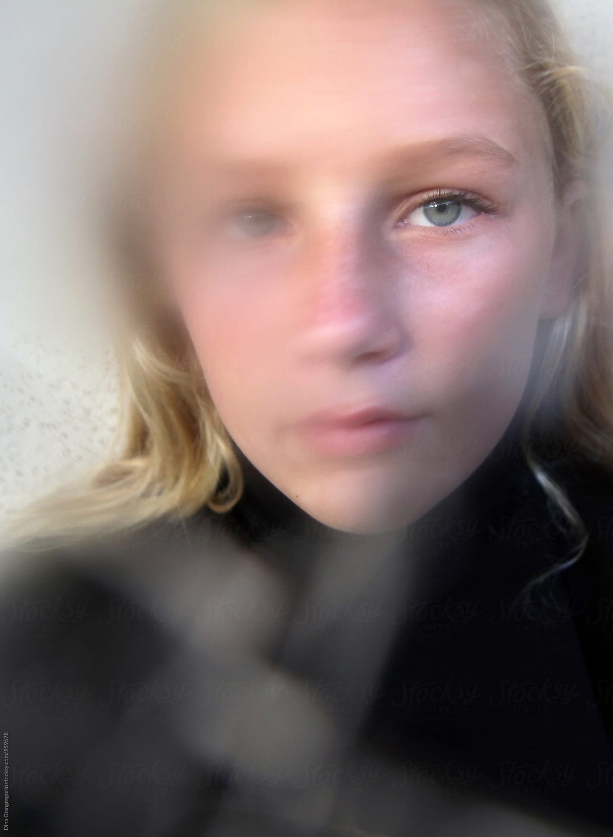 Untraditional Portrait Of Teenager With Beautiful Eyes By Stocksy Contributor Dina Marie