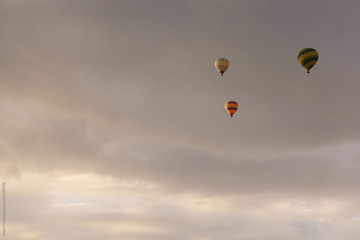 Hot-air Balloons over Cappadocia