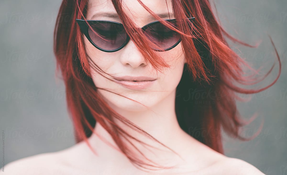 Woman With Red Hair By Stocksy Contributor Alexey Kuzma Stocksy
