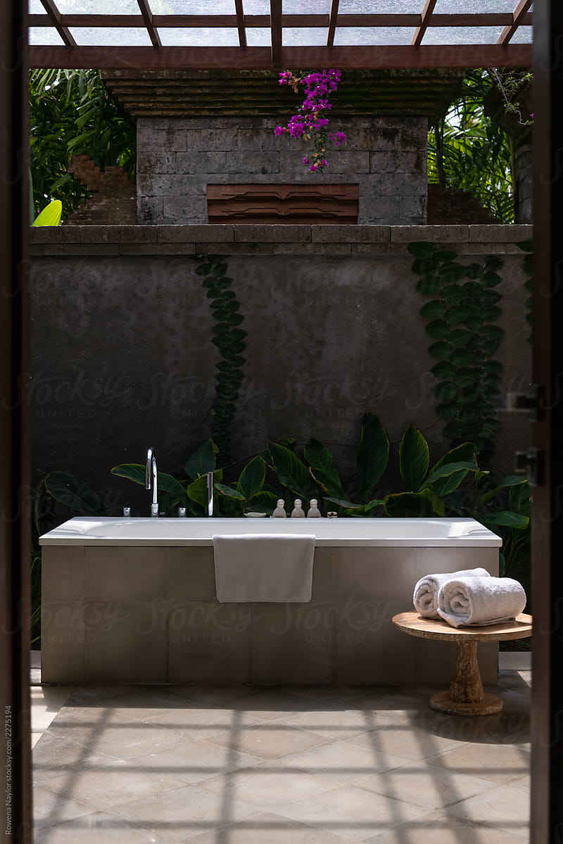 Bathroom And Garden