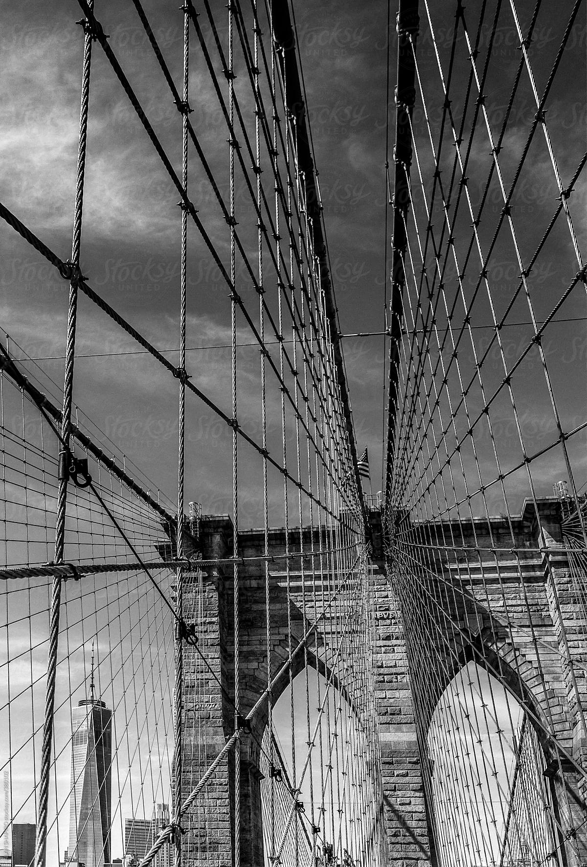 Brooklyn Bridge and Freedom Tower