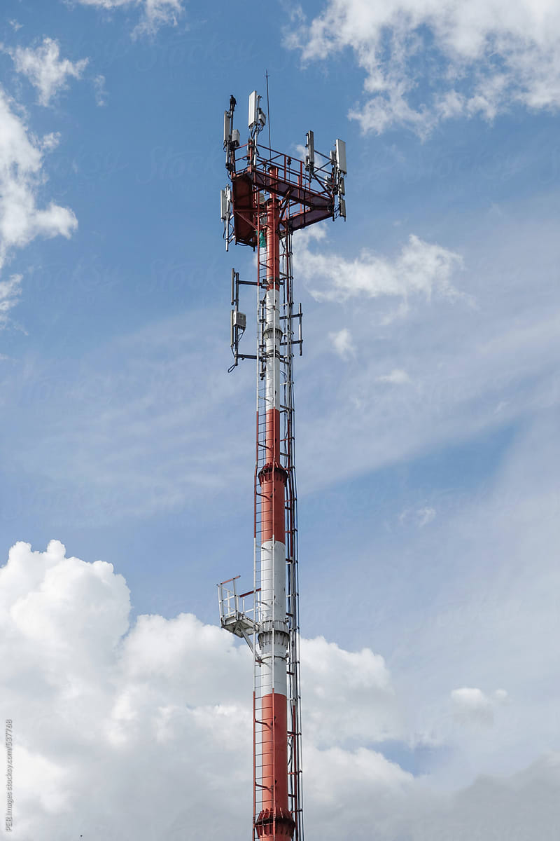 Cell phone radio tower