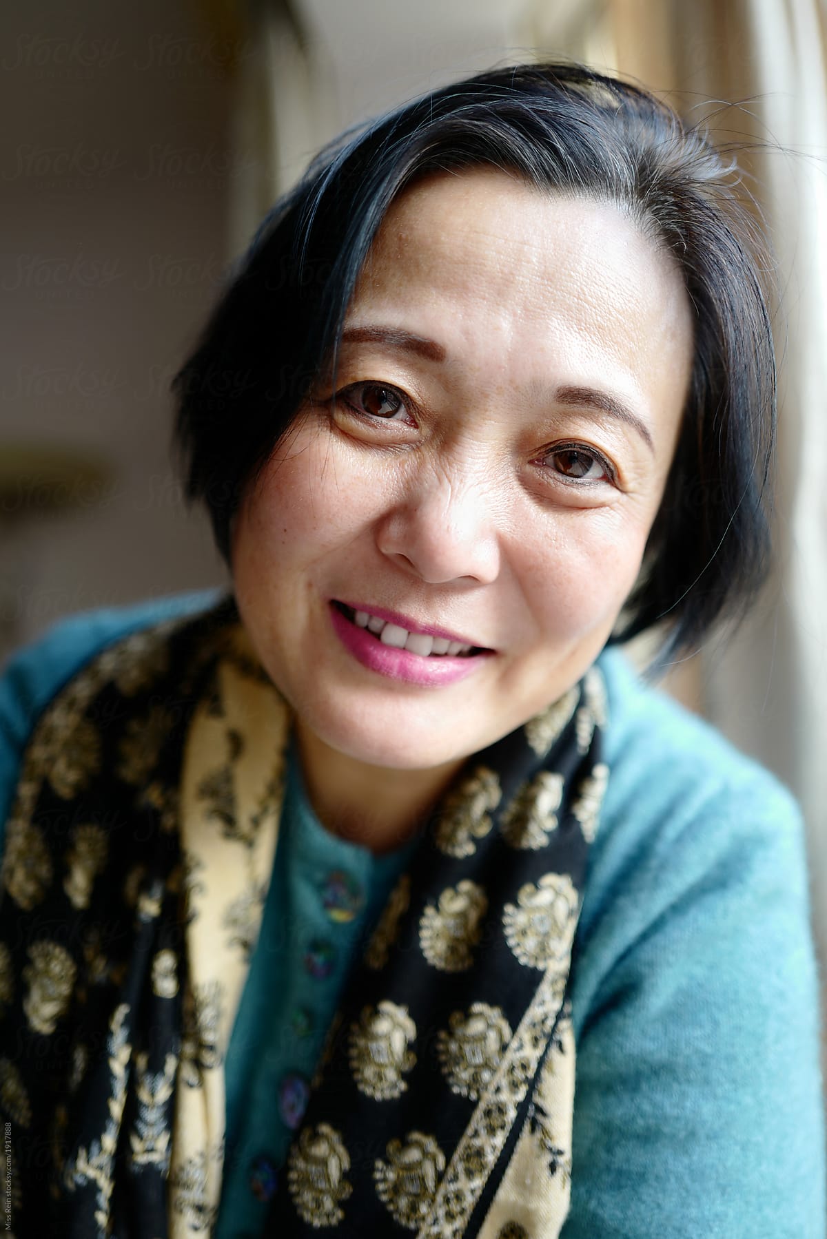 Sixty Year Old Charming Chinese Lady By Stocksy Contributor Rein Cheng Stocksy