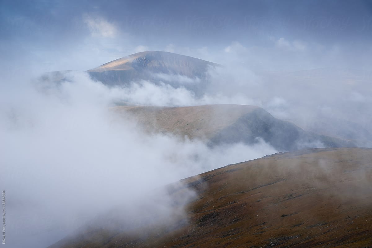 Clouds from Snowdon,