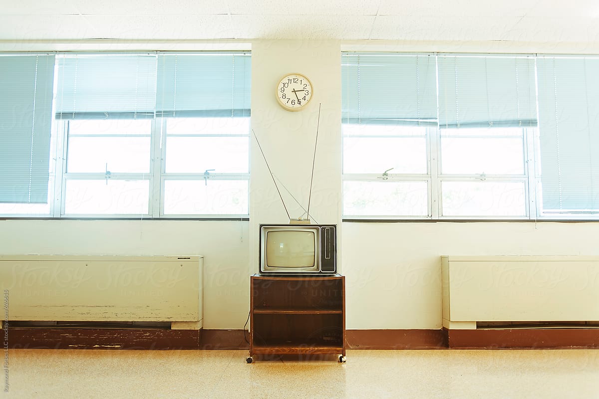 Vintage TV in Room