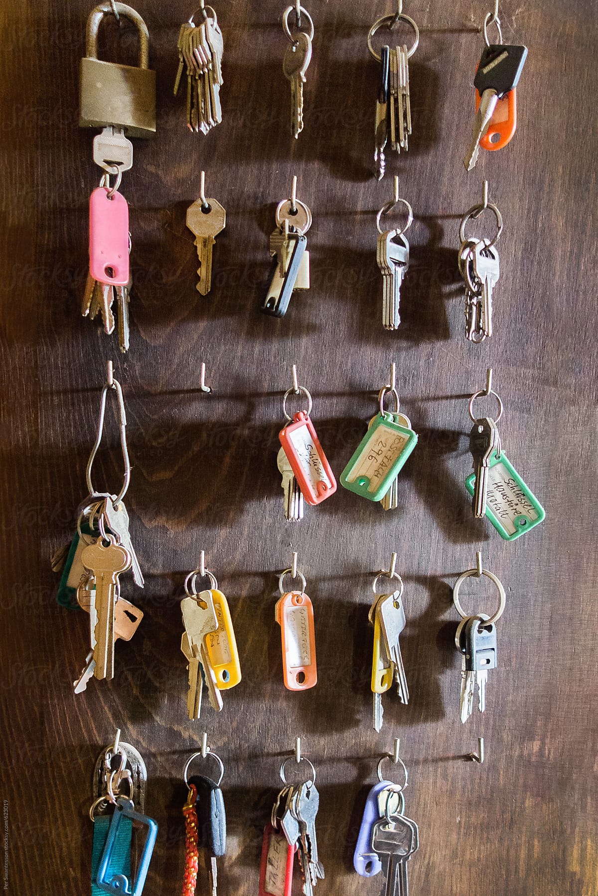 Key security: Lock keys
