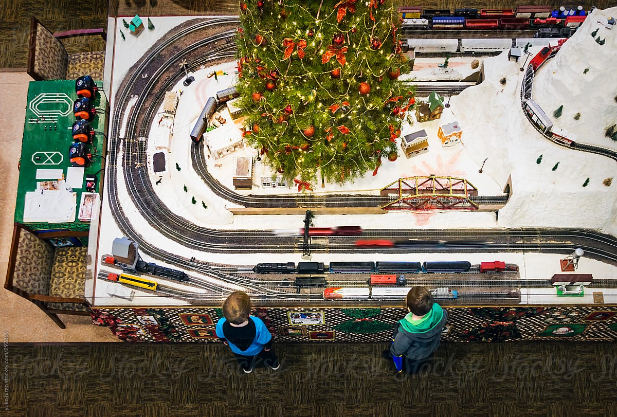 toy trains and christmas
