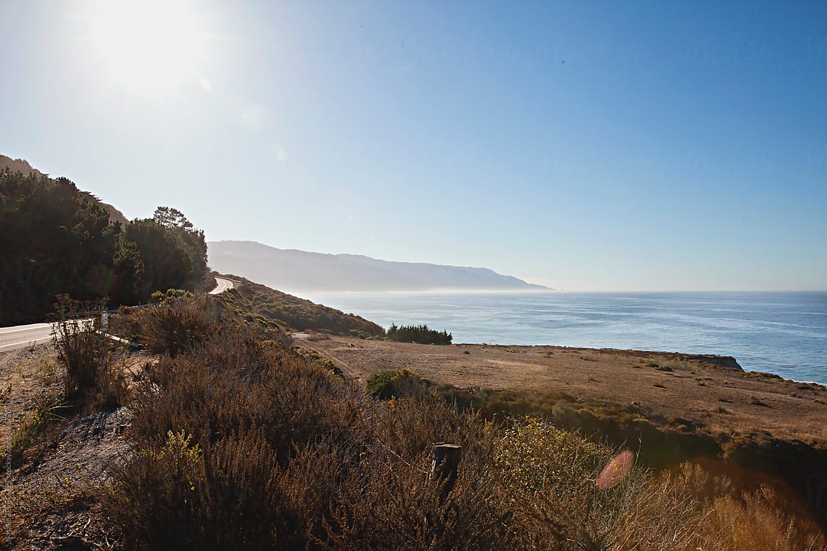 coastal highway 1 - pacific coast California road trip