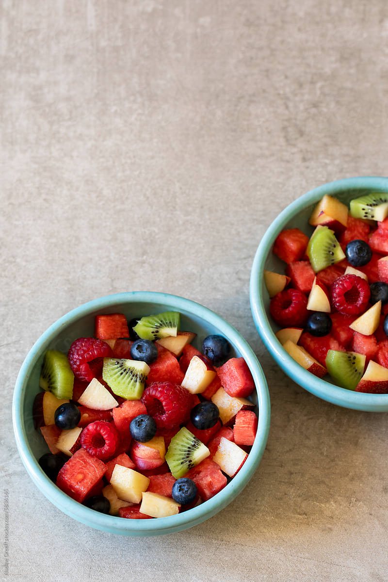 Fruit salad healthy food