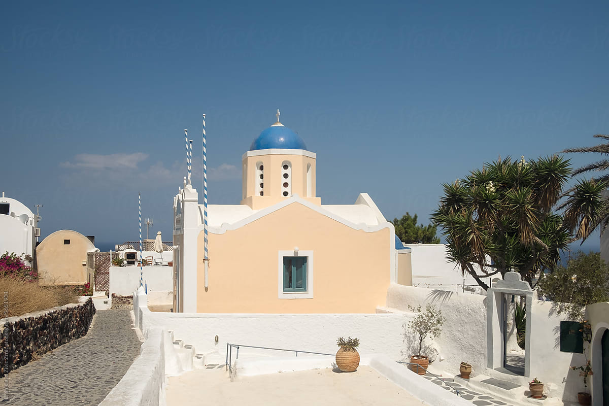 Church in Oia, Santorini.