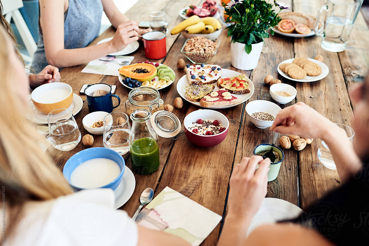 Breakfast With Friends By Stocksy Contributor Guille Faingold Stocksy 8240