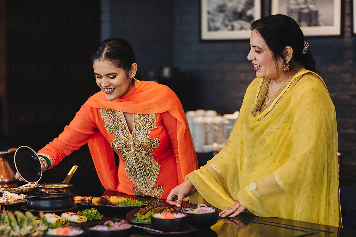 Indian Women Cooking