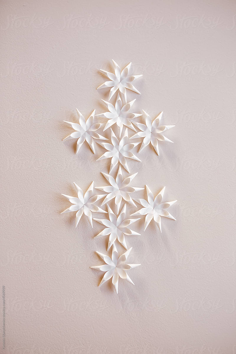 Paper flower decor