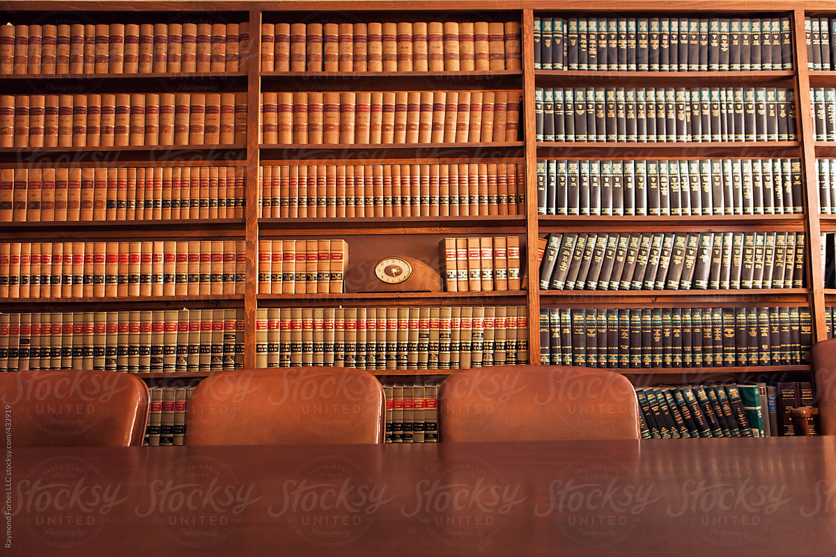 Vintage Law Office Books