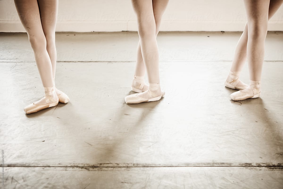 Ballet: Line of Three Anonymous Students