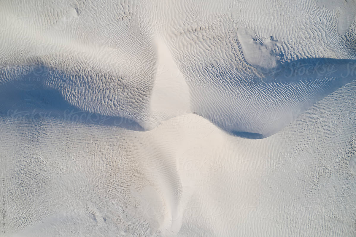 Sand Dune Aerial Patterns