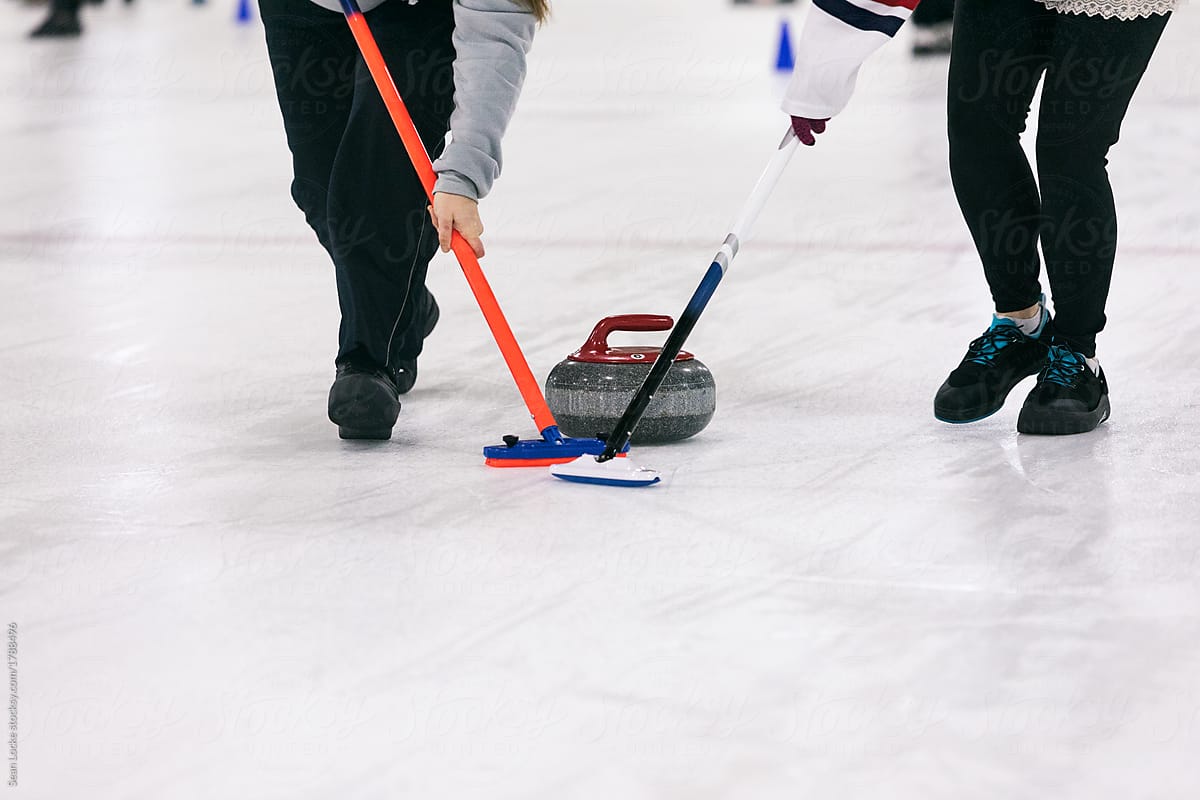 Curling: Players Sweep Ahead Of Stone