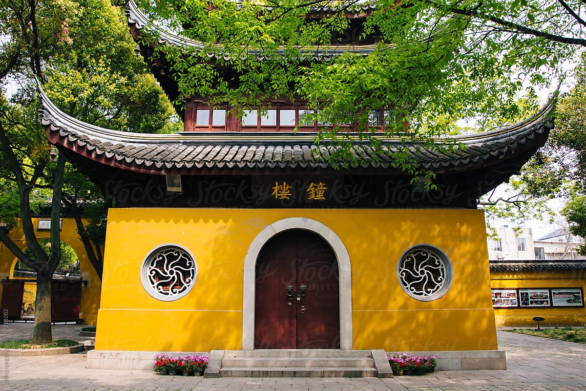 ancient temples in Suzhou,China