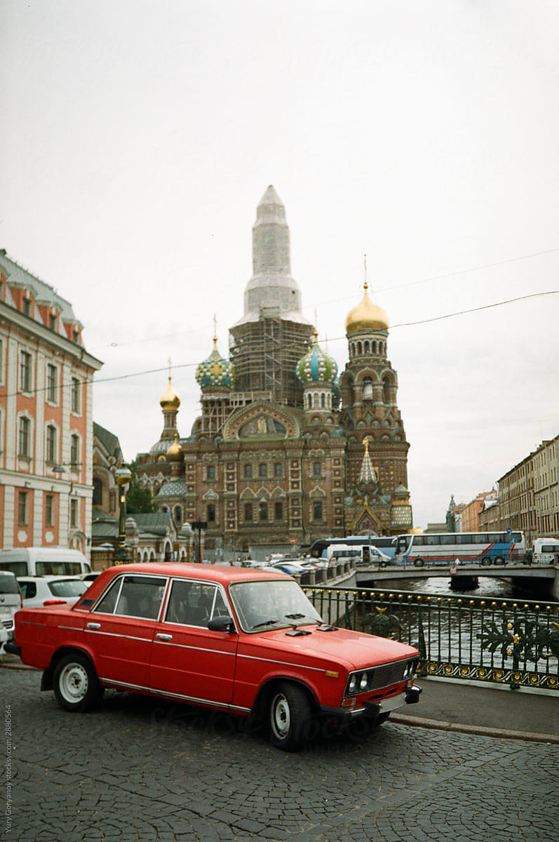 The streets of St. Petersburg