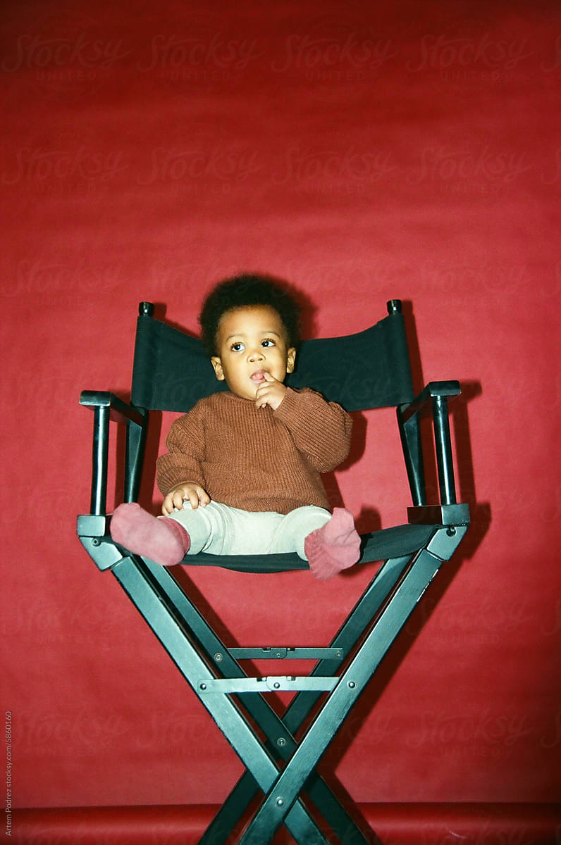Baby in Director\'s Seat