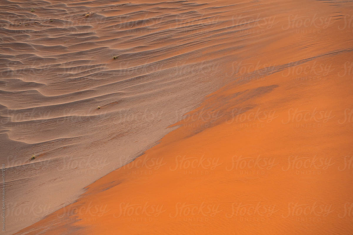 Sand Dunes in the Namib Desert, Namibia, Africa.