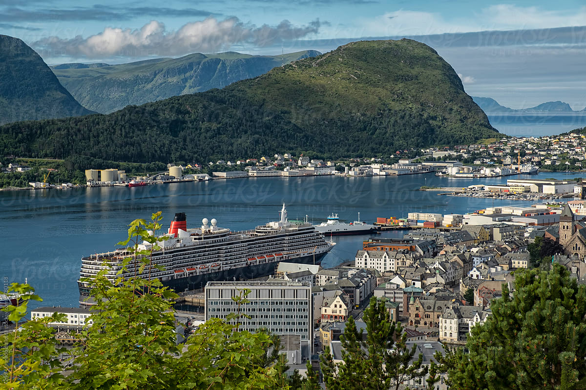 View of the Alesund in Norway.