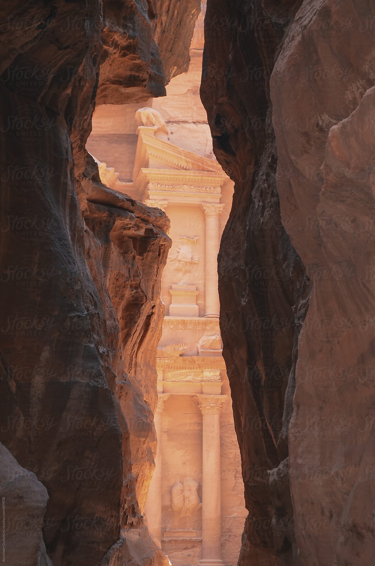 Siq and Treasury, Petra, Jordan