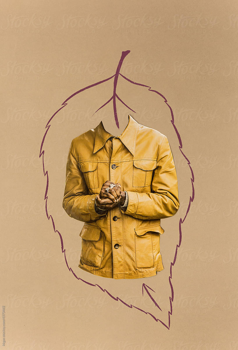 Fallen leaf vintage jacket
