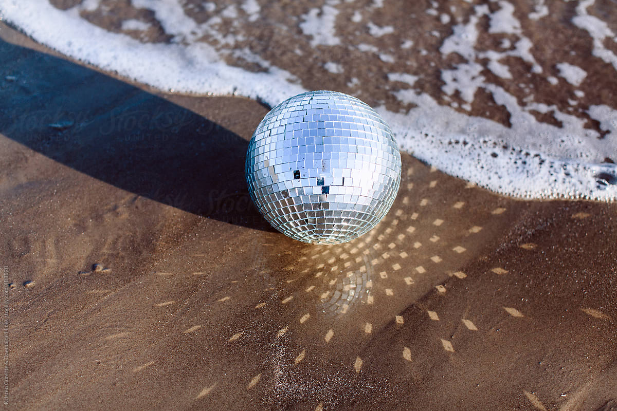 disco beach ball