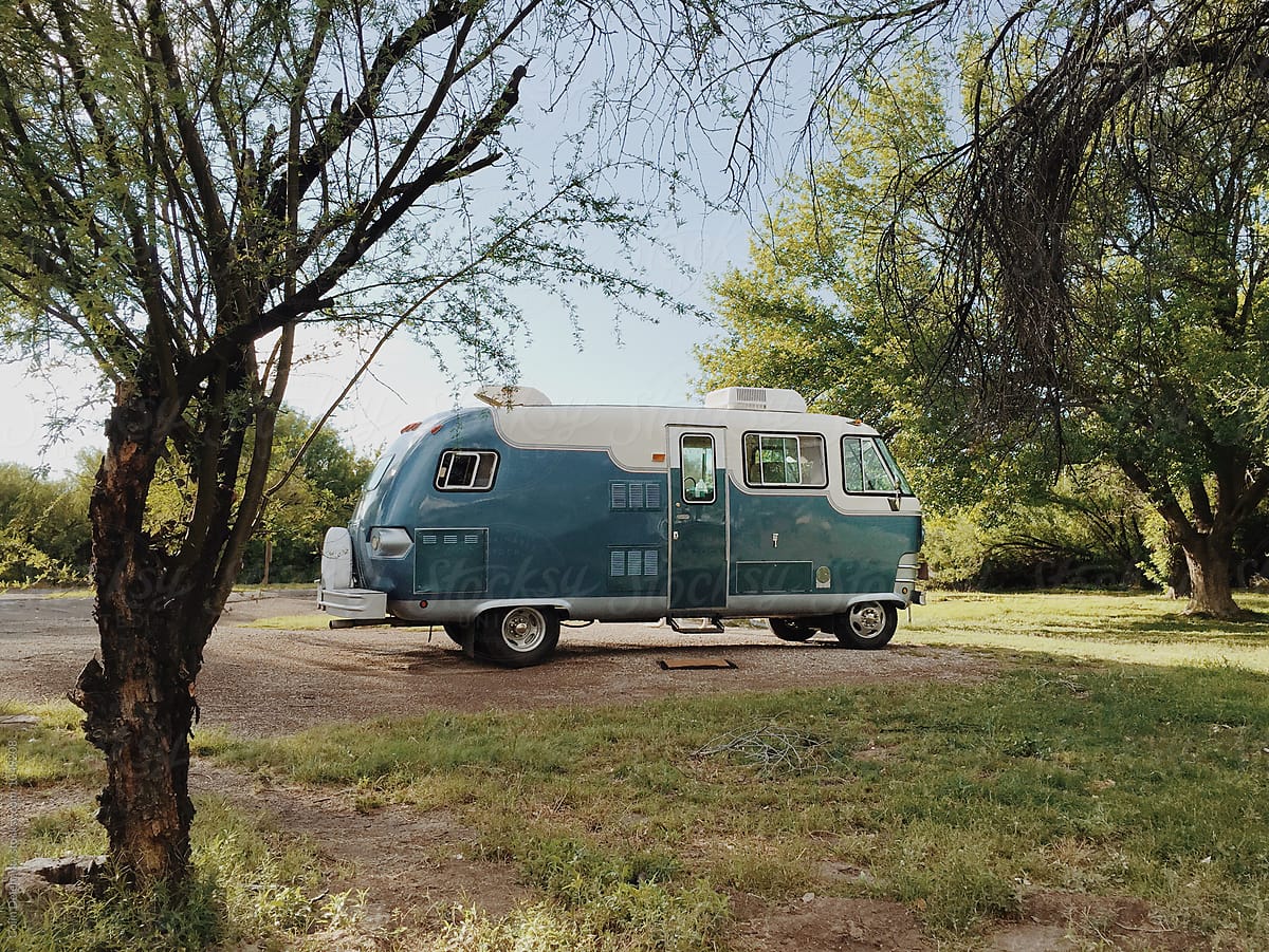 vintage camper van