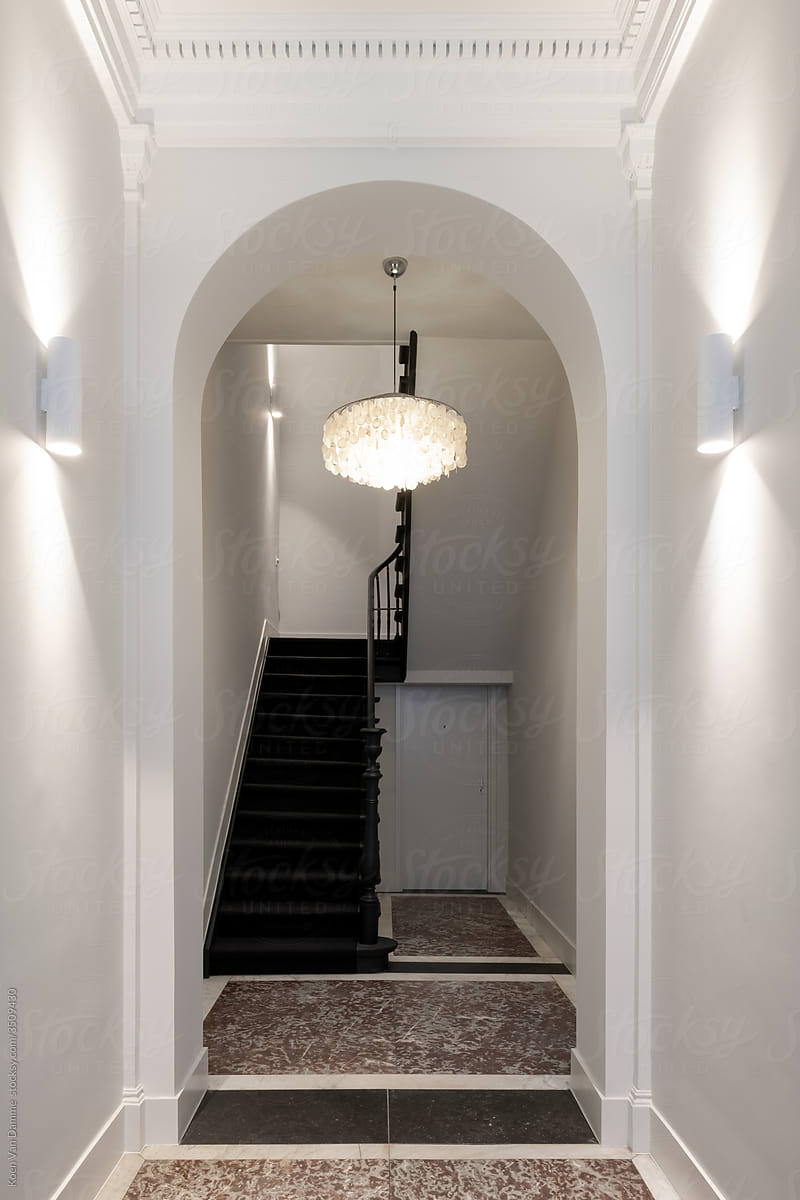 hallway in mansion