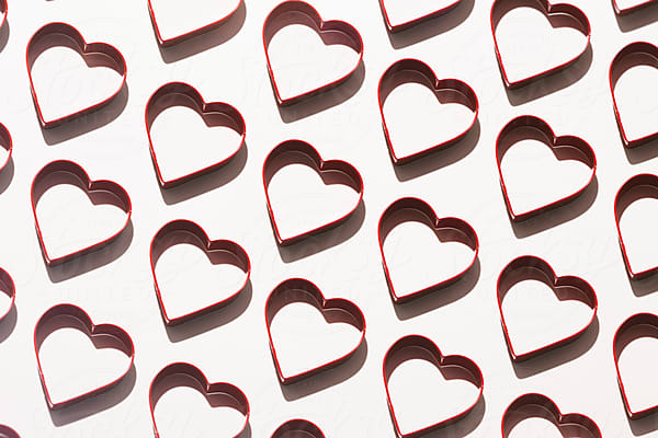 Mean Valentine Candy Hearts by Stocksy Contributor Sean Locke