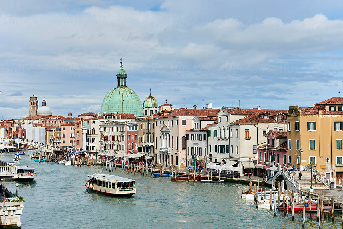 Gran canal in Venice