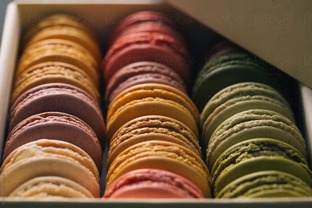 Multi-Flavoured Macarons