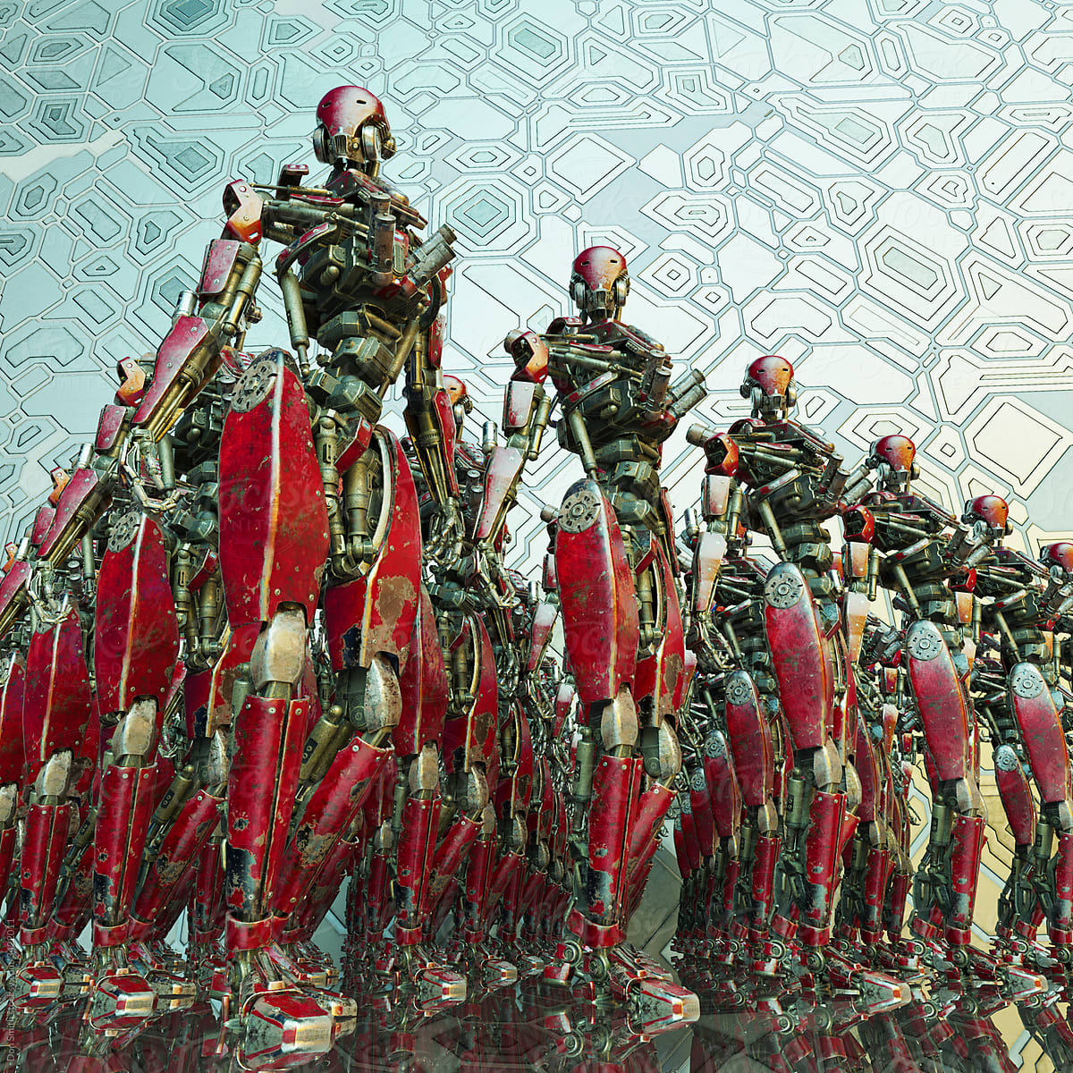 Army of robots