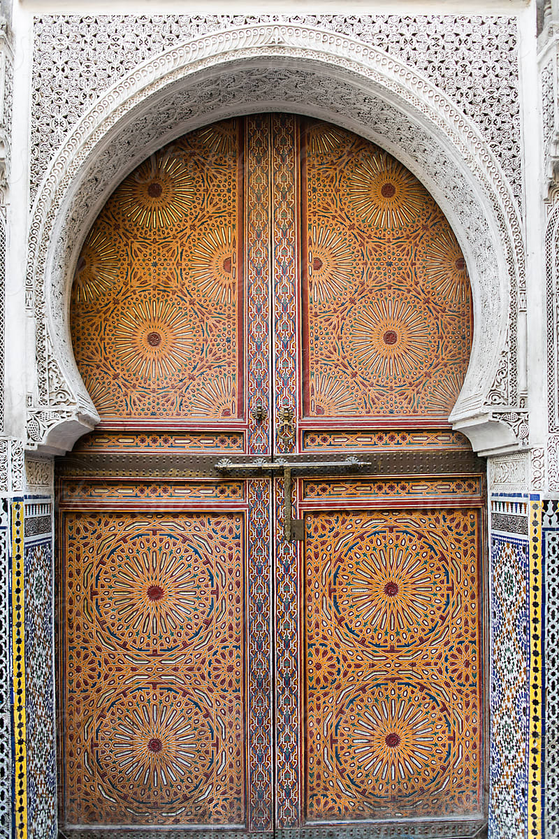 Ornate Arabic Door