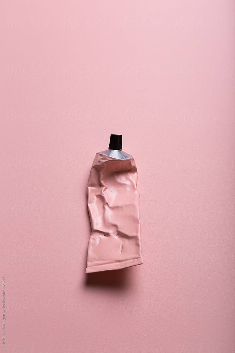 Pink Skincare Tube by Jodie Johnson Photography - Beauty, Still Life