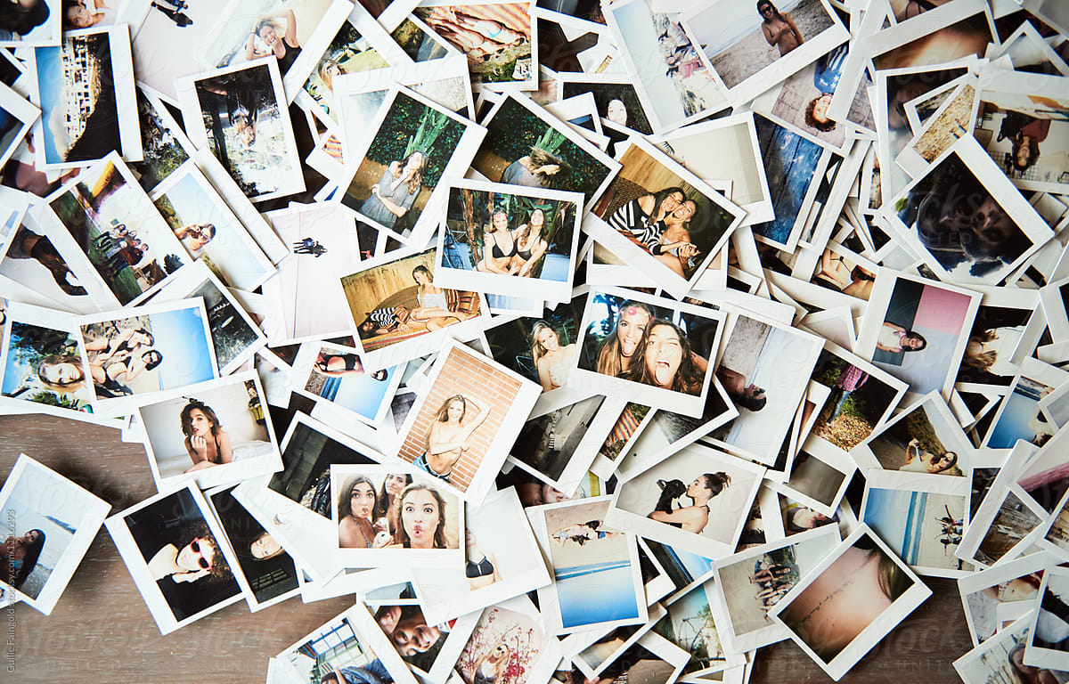Girlfriends Having Fun Togetherpolaroid Images By Guille Faingold