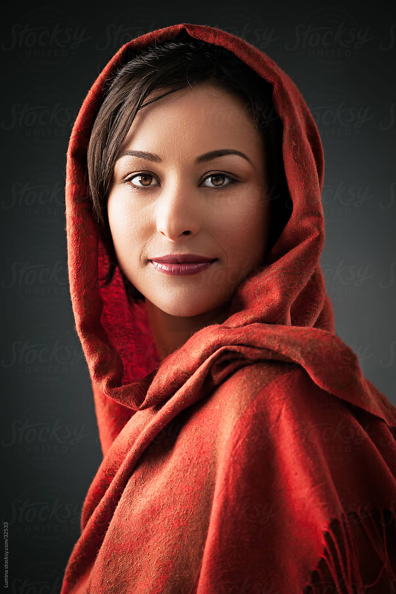 Beautiful Muslim Woman By Lumina