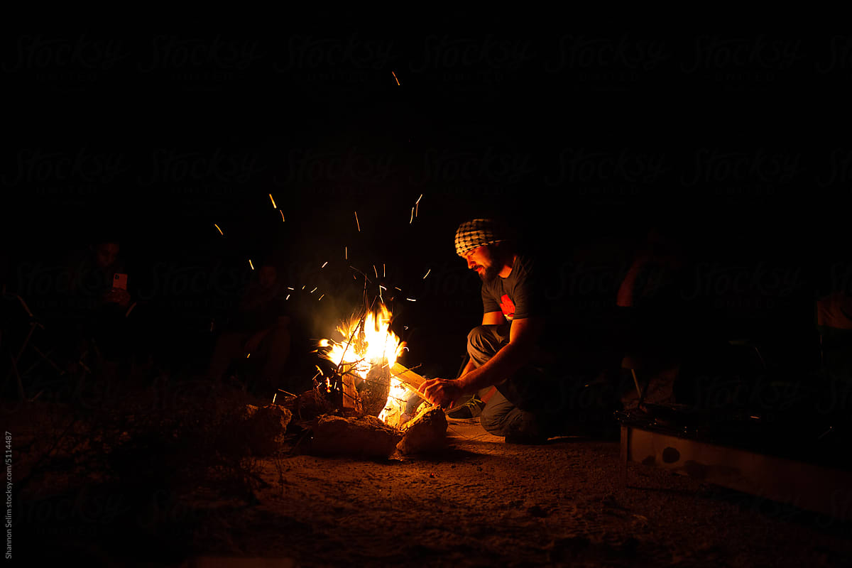 Lighting A Campfire