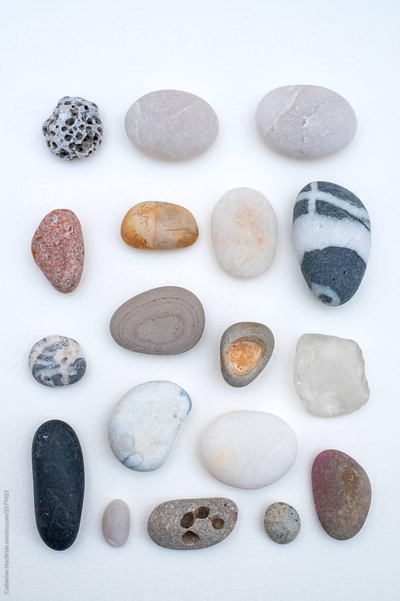 In Stone, a collection of pebbles and stones
