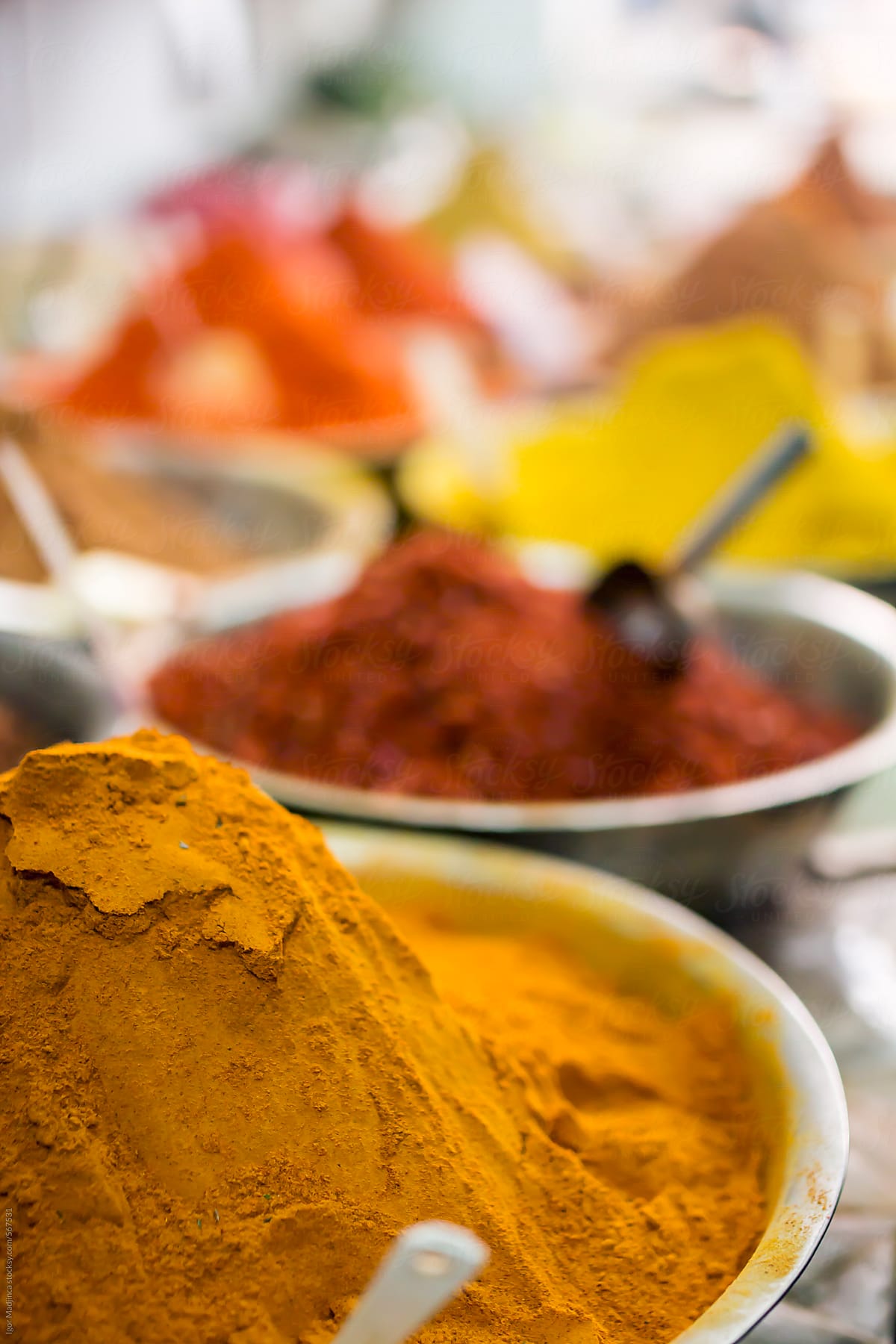 spices, curry, paprika, atmosphere