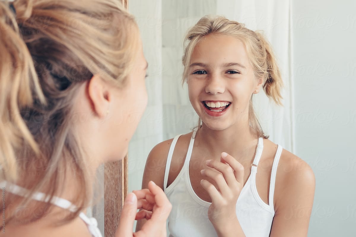 Lovely Girl Smiling By Stocksy Contributor Vera Lair Stocksy