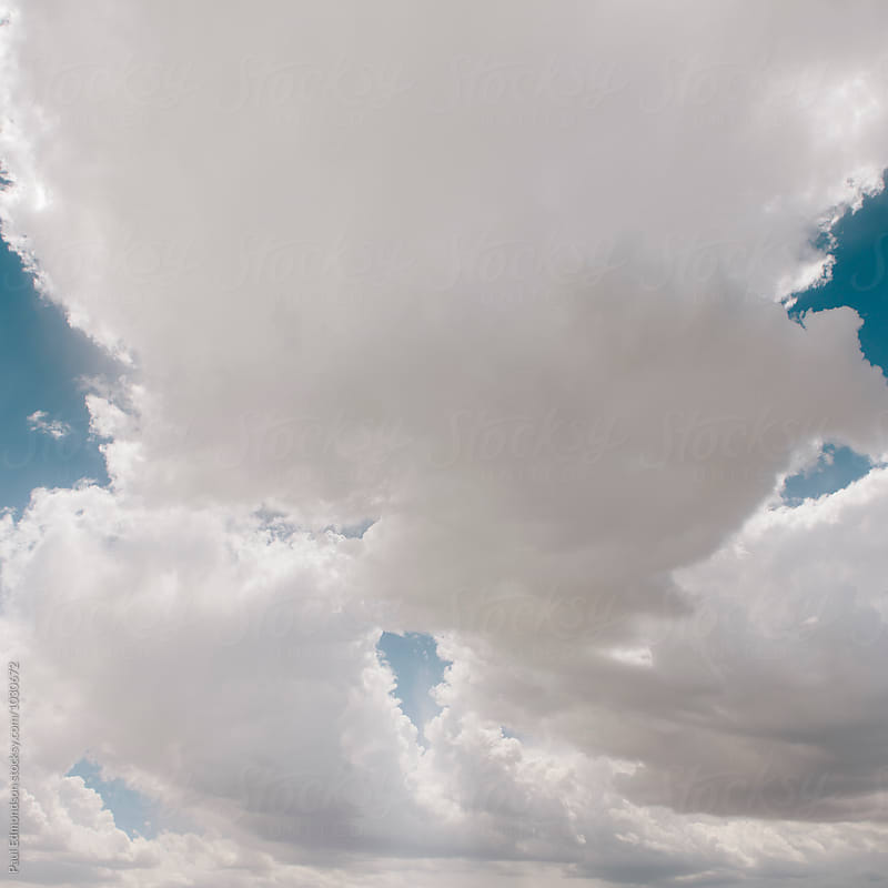 Cumulous clouds and sky, Utah